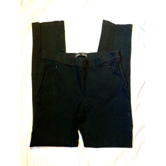 Zara black zip jeans - Picture 4 of 5